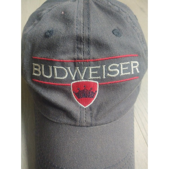 Budweiser Baseball Cap Hat Adjustable Cotton Strap Back Osfa Anheuser Beer 2007 - Picture 4 of 12